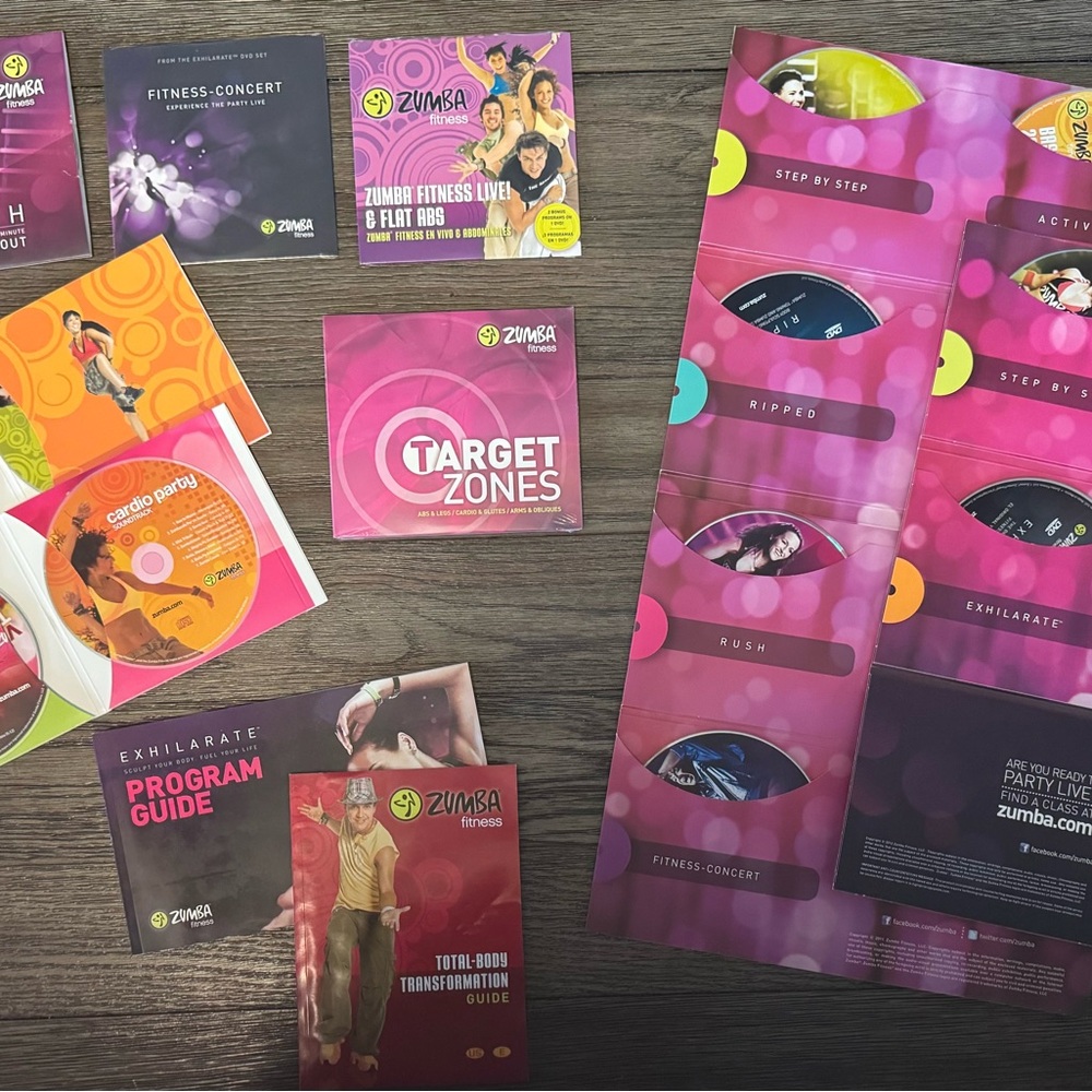 Zumba Fitness DVD/CD Sets (24)